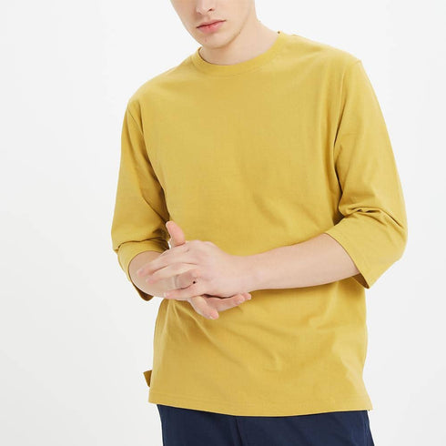Boysnextdoor 3/4 Sleeves Tee Mustard